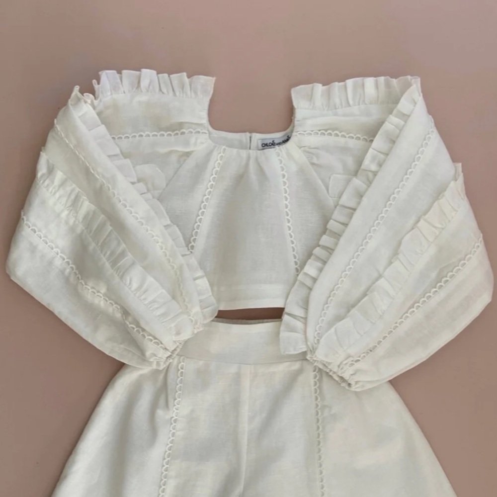 Baby girl Zimmerman style top